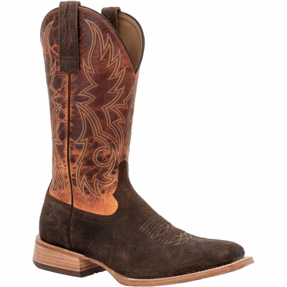 Durango ARENA ELITE 13 SQUARE TOE TIMBER BROWN/ RUST – Durango
