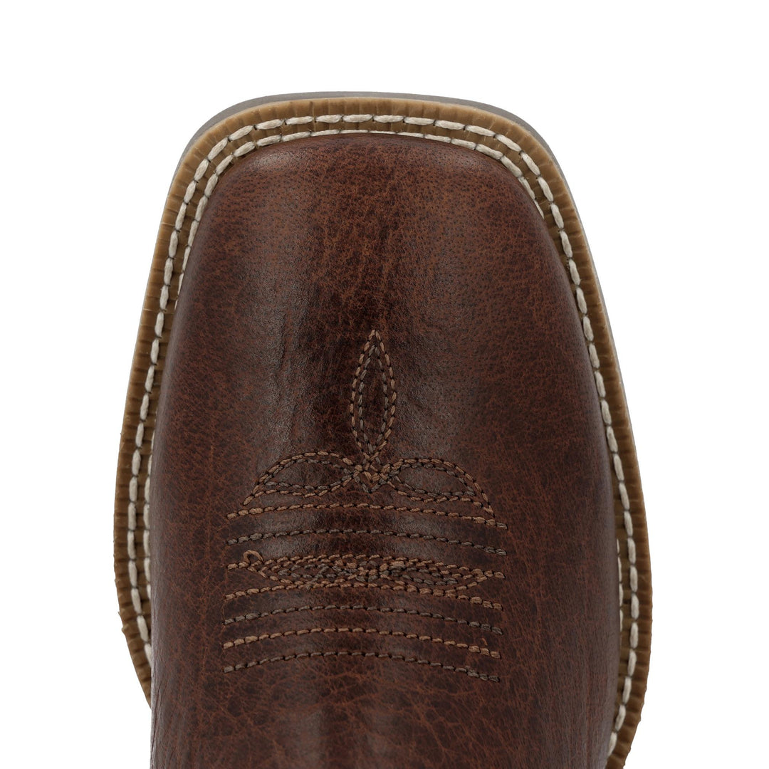 Durango Kids SHYLOH LITTLE KIDS 8 INCH SQUARE TOE MAHOGANY/DYNAMITE RED