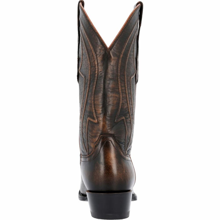 BOTTES WESTERN POUR HOMMES DE 13 PO DE DURANGO SANTA FE EN BARIL DE WHISKY MARRON