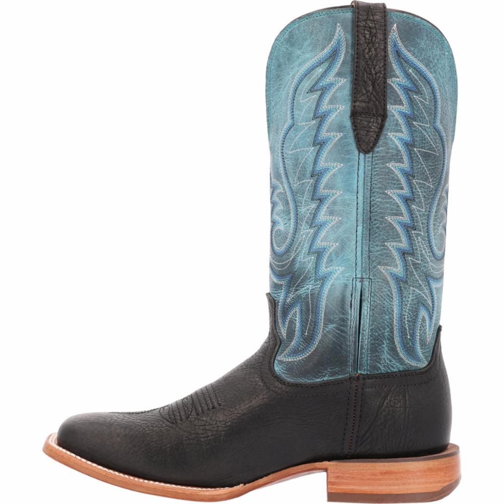 BOTTINES WESTERN Durango ARENA PRO LAGOON NOIR/BLEU LAGOON