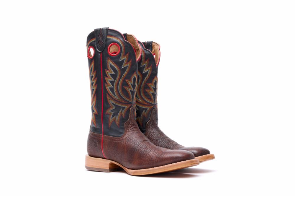 Durango PRCA MENS 13 IN WESTERN BOOT CHESTNUT / BLACK ECLIPSE