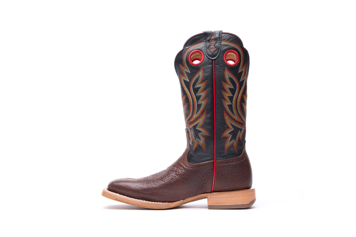 DURANGO PRCA MEN'S 13" WESTERN BOOT CHESTNUT / BLACK ECLIPSE