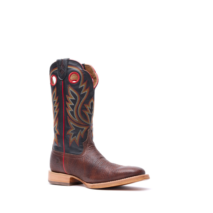 DURANGO PRCA MEN'S 13" WESTERN BOOT CHESTNUT / BLACK ECLIPSE
