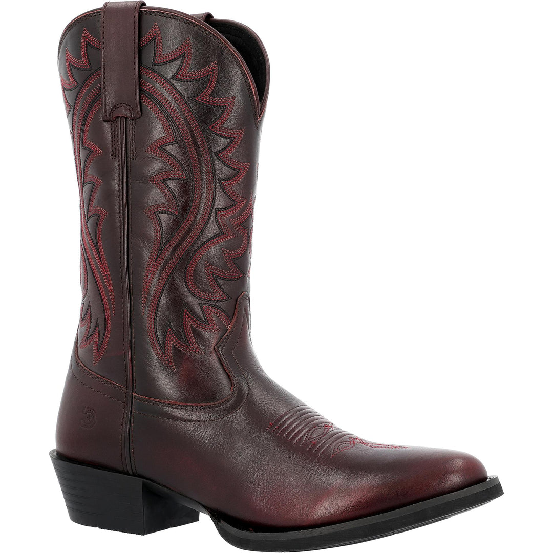 BOTTES WESTERN POUR HOMMES SHYLOH DE 12 PO DE DURANGO, BORDEAUX