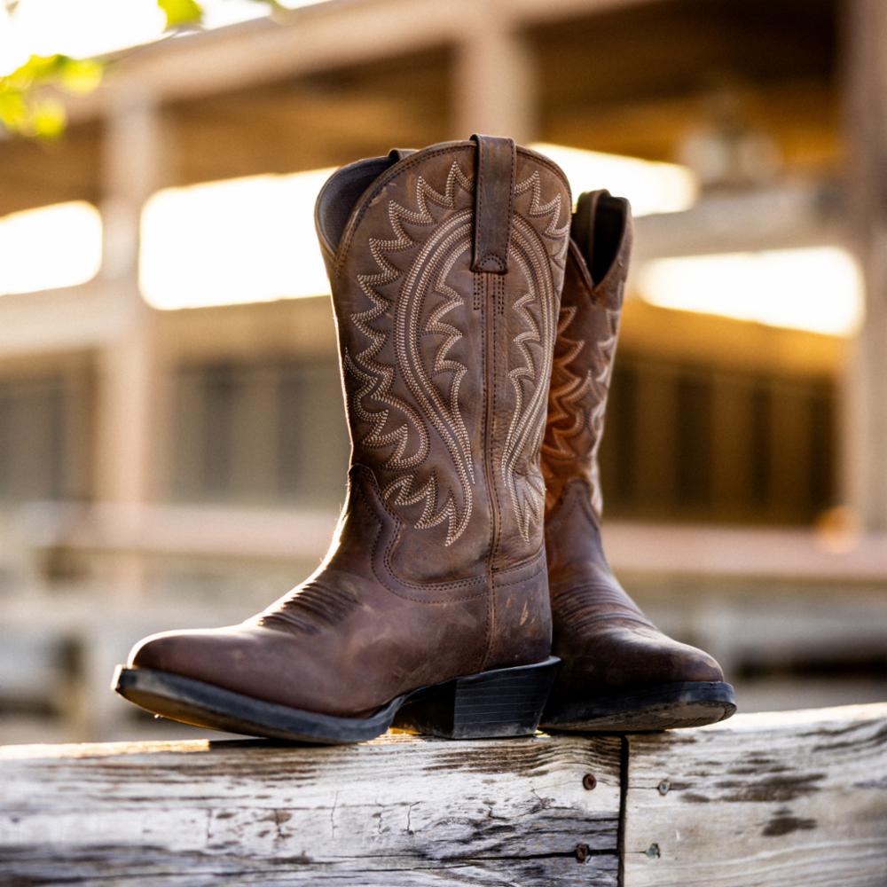 Durango Shyloh Men's 12 Western Boots DDB0486 In Burnished Burgundy Durango Shyloh Men's 12 Western Boots DDB0486 In Burnished Burgundy