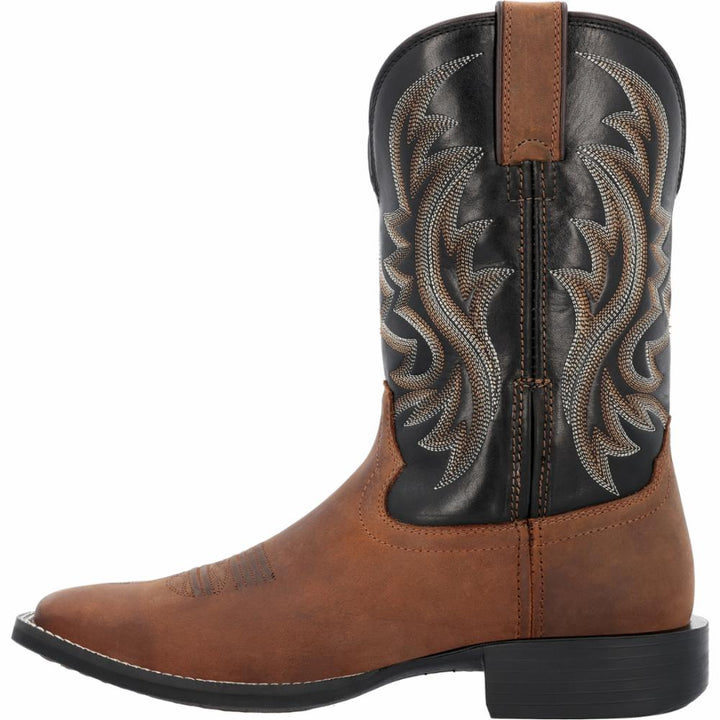 Durango SHYLOH MENS 11 IN WESTERN BOOT BRAWNY BROWN/ BLACK ONYX