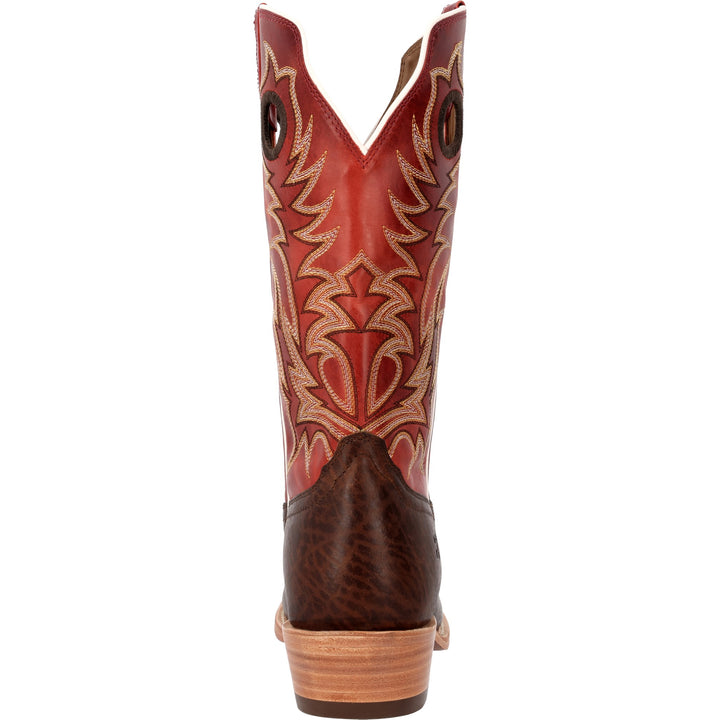 DURANGO ARENA  ELITE 13" CUTTER TOE AZTEC BROWN/ JASPER RED