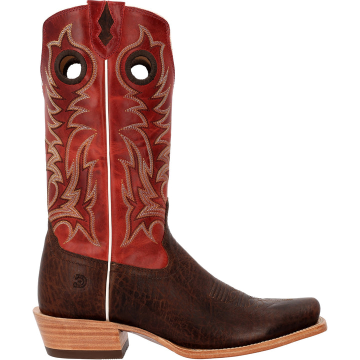 DURANGO ARENA  ELITE 13" CUTTER TOE AZTEC BROWN/ JASPER RED