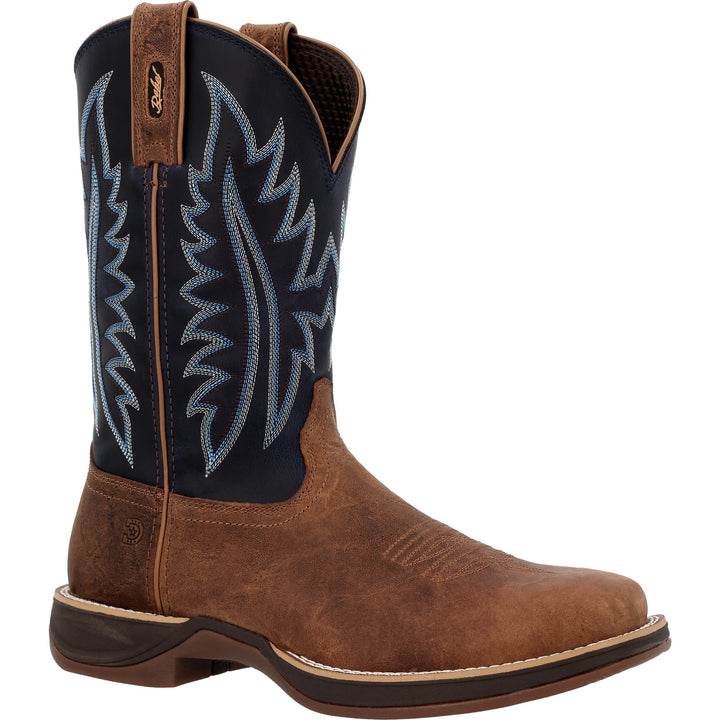 DURANGO REBEL ULTRA LITE COGNAC/SAPPHIRE BLUE