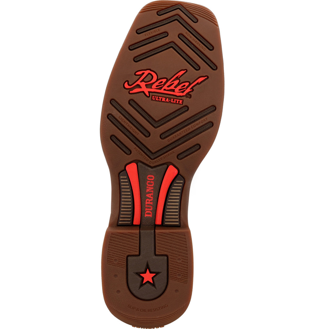 DURANGO REBEL ULTRA LITE COGNAC/SAPPHIRE BLUE