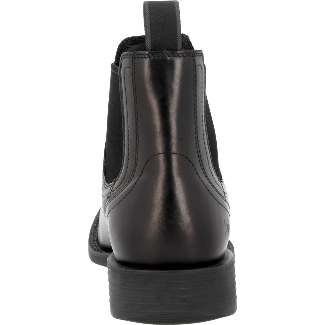 DURANGO SHYLOH 6"  SQUARE TOE CHELSEA BLACK