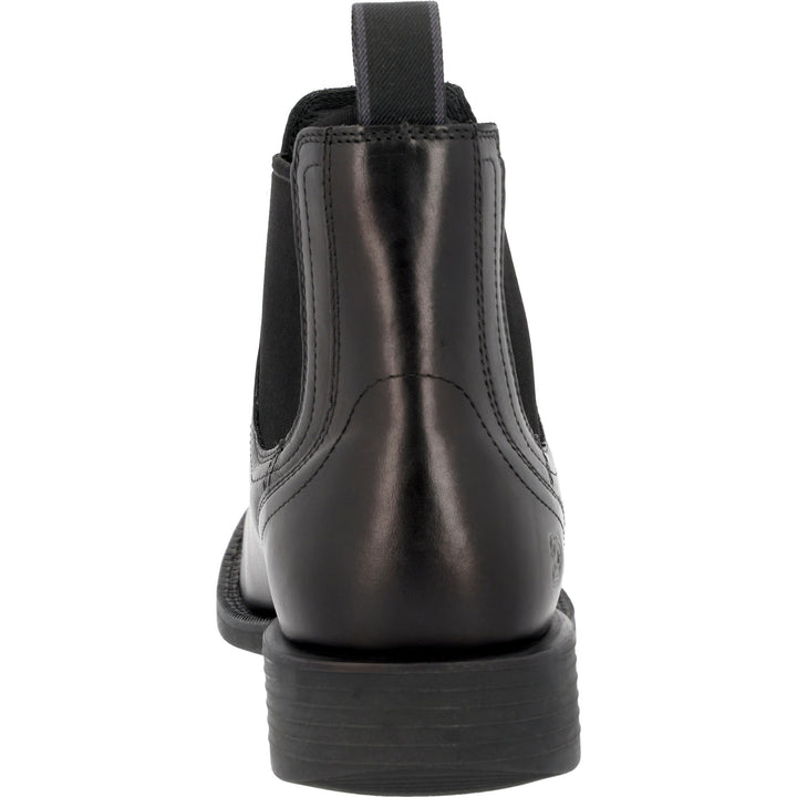 DURANGO SHYLOH 6"  SQUARE TOE CHELSEA BLACK