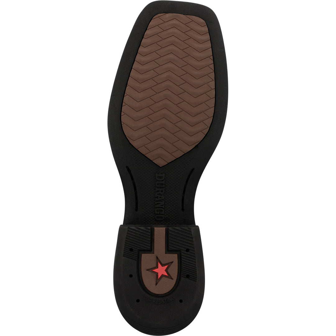 DURANGO SHYLOH 6"  SQUARE TOE CHELSEA BLACK