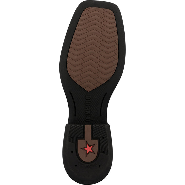 DURANGO SHYLOH 6"  SQUARE TOE CHELSEA BLACK