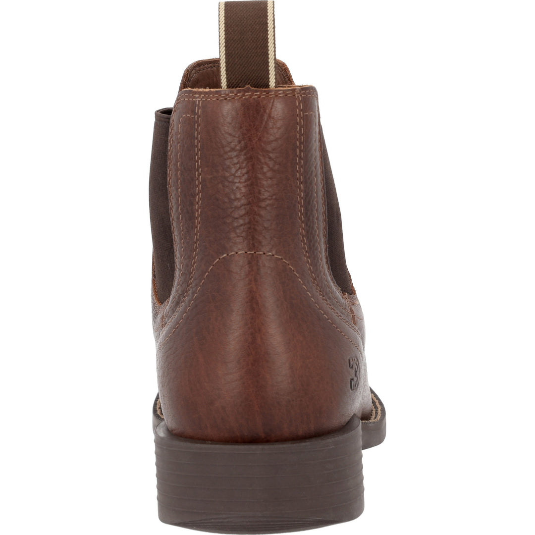 DURANGO SHYLOH 6"  SQUARE TOE CHELSEA BROWN