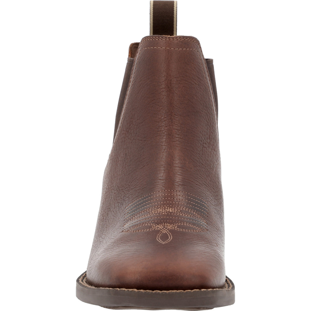 DURANGO SHYLOH 6"  SQUARE TOE CHELSEA BROWN