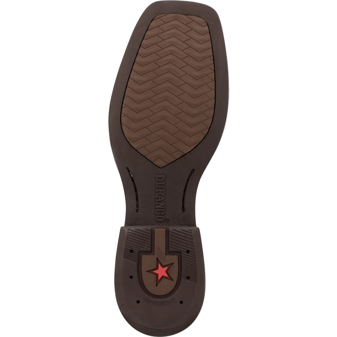 DURANGO SHYLOH 6"  SQUARE TOE CHELSEA BROWN