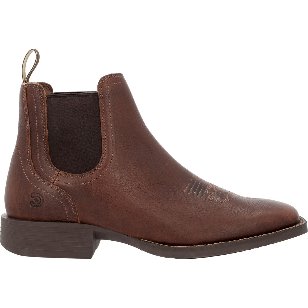 DURANGO SHYLOH 6"  SQUARE TOE CHELSEA BROWN