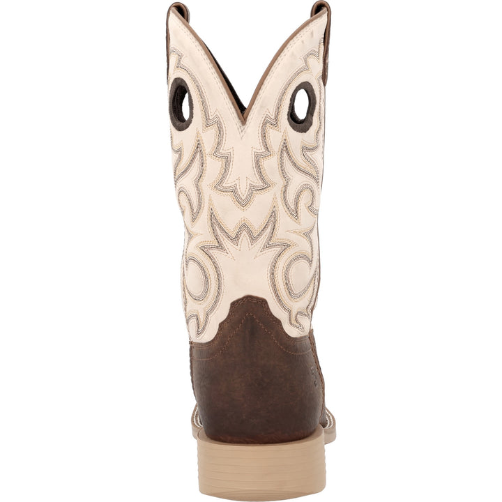 DURANGO SHYLOH 11" SQUARE TOE PULLHOLE BROWN/CREAM