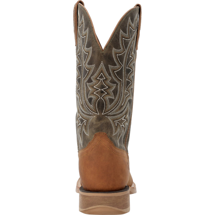 DURANGO REBEL PRO MEN'S 12" SQUARE TOE WESTERN BOOT AZTEC BROWN/OLIVE