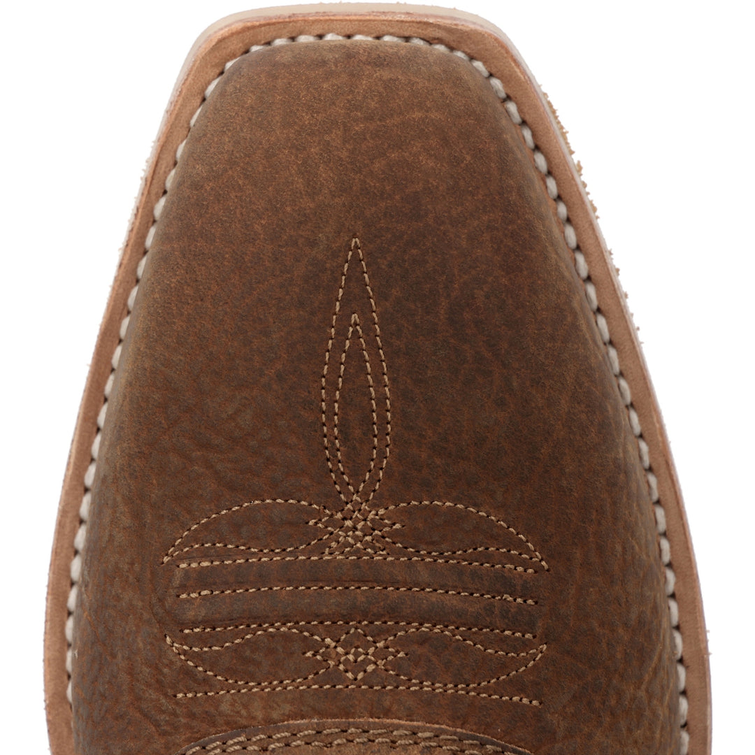 DURANGO REBEL PRO MEN'S 12" SQUARE TOE WESTERN BOOT - 2" RIDING HEEL ADOBE BROWN/SANDSTONE