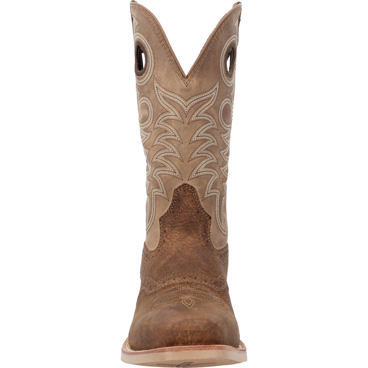 DURANGO REBEL PRO MEN'S 12" SQUARE TOE WESTERN BOOT - 2" RIDING HEEL ADOBE BROWN/SANDSTONE