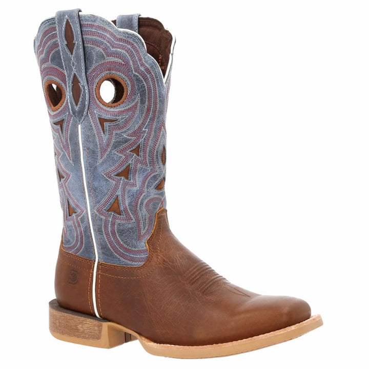 BOTTINES WESTERN POUR FEMMES DURANGO LADY REBEL PRO 12 PO MARRON DORÉ / PERVENCHE