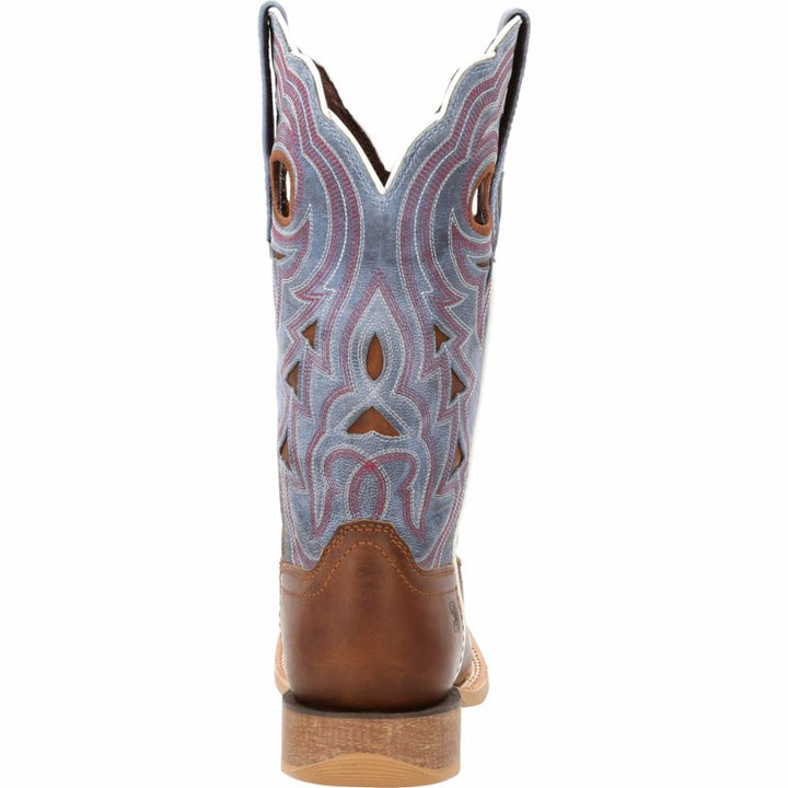 BOTTINES WESTERN POUR FEMMES DURANGO LADY REBEL PRO 12 PO MARRON DORÉ / PERVENCHE