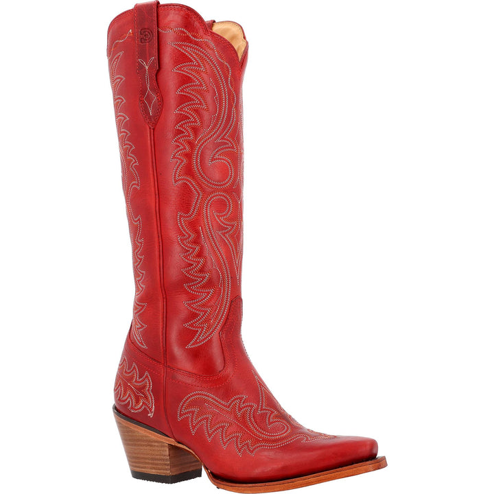 Durango CRUSH WOMENS 16 IN WESTERN FASHION BOOT CRIMSON RED