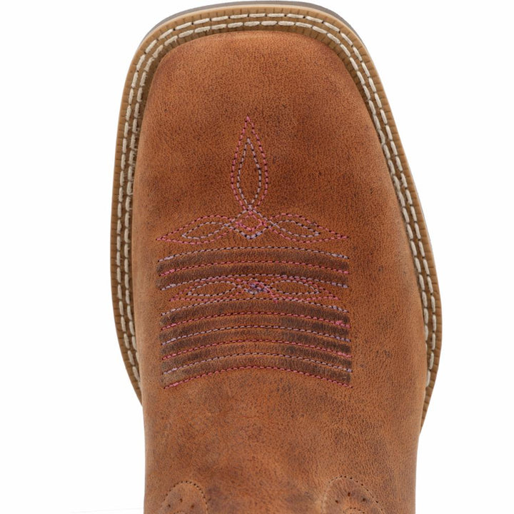 Durango SHYLOH WOMENS 10 IN WESTERN BOOT RUSTY BROWN/ DUSTY ROSE