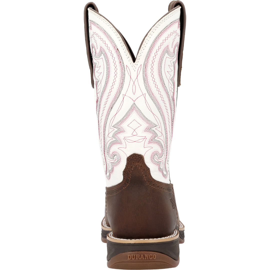 DURANGO LADY REBEL ULTRA LITE COFFEE/CRAZY HORSE WHITE