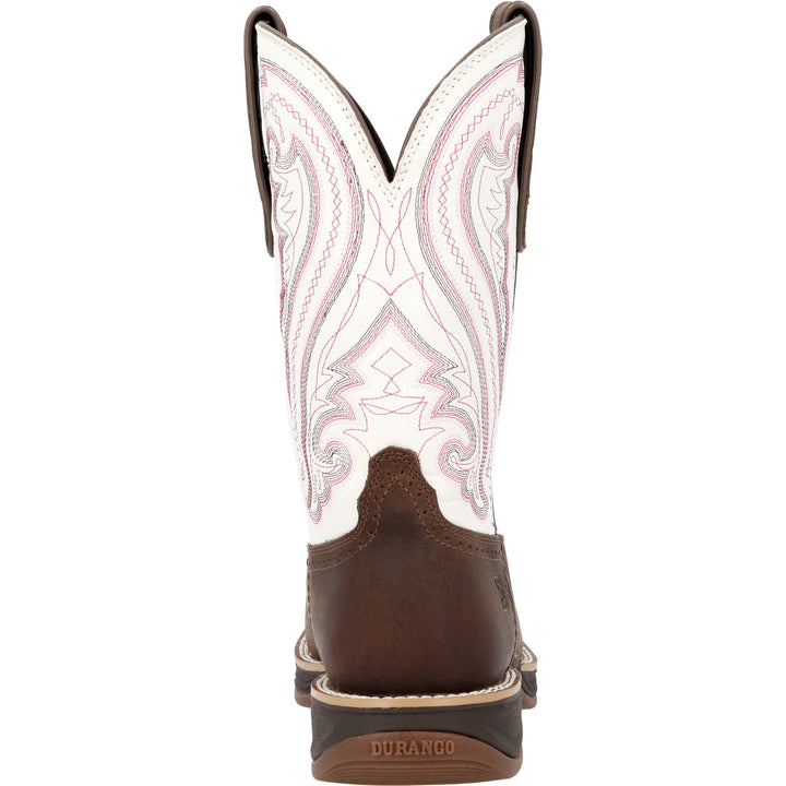 DURANGO LADY REBEL ULTRA LITE COFFEE/CRAZY HORSE WHITE