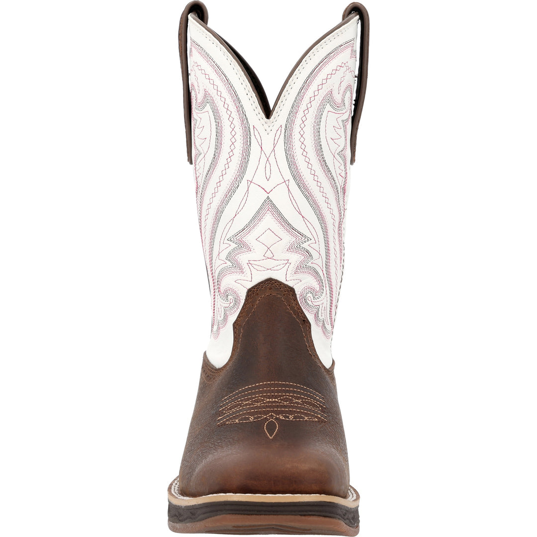 DURANGO LADY REBEL ULTRA LITE COFFEE/CRAZY HORSE WHITE