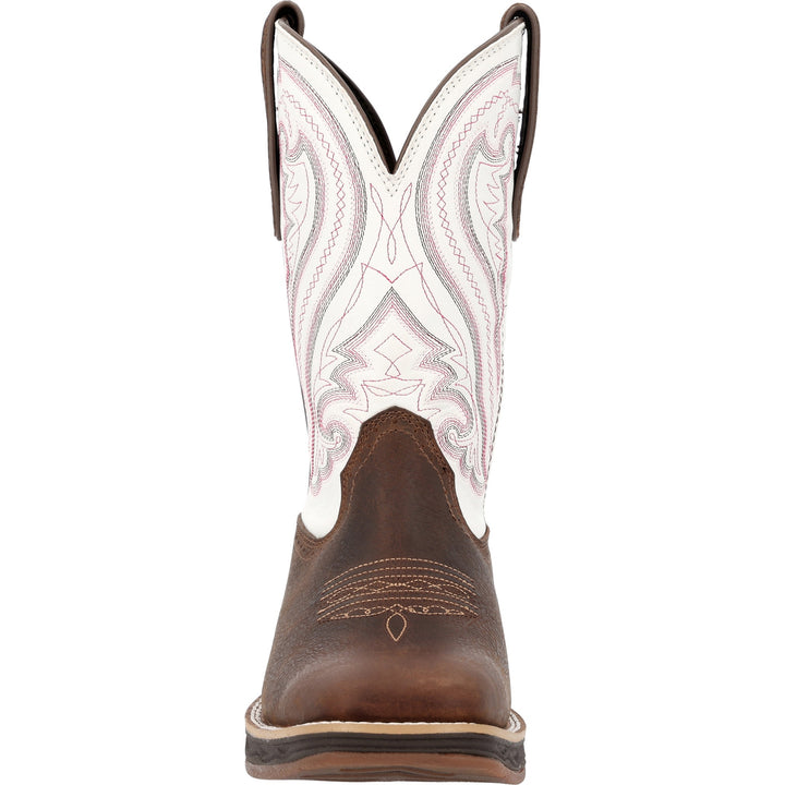DURANGO LADY REBEL ULTRA LITE COFFEE/CRAZY HORSE WHITE