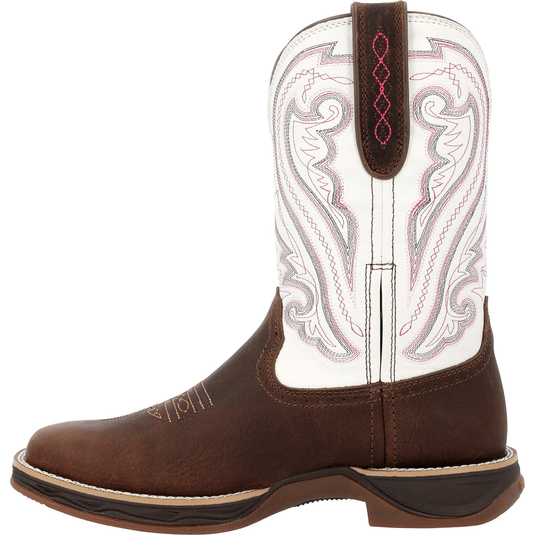 DURANGO LADY REBEL ULTRA LITE COFFEE/CRAZY HORSE WHITE