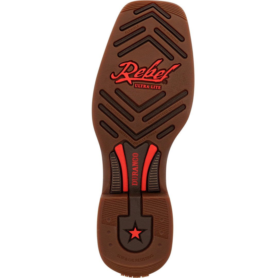 DURANGO LADY REBEL ULTRA LITE COFFEE/CRAZY HORSE WHITE