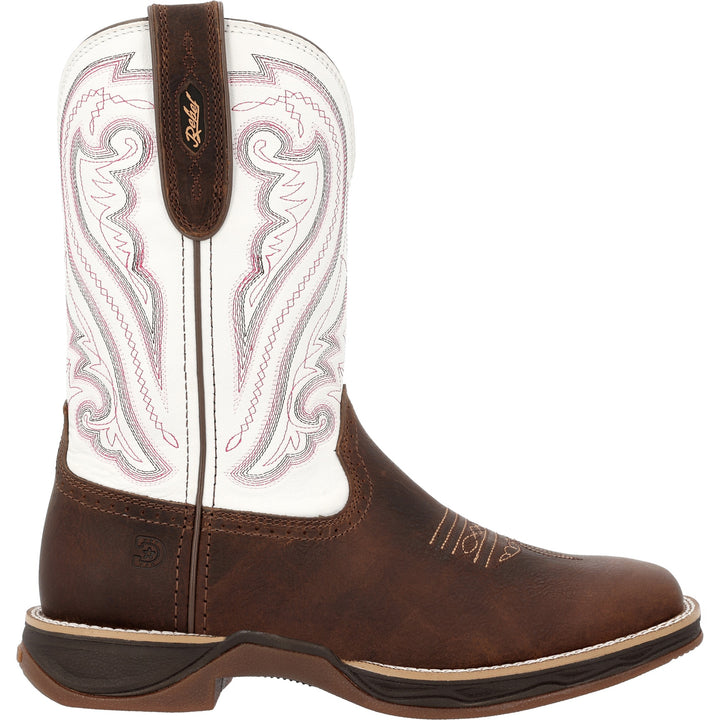 DURANGO LADY REBEL ULTRA LITE COFFEE/CRAZY HORSE WHITE