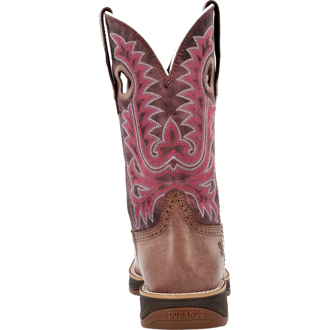 DURANGO LADY REBEL ULTRA LITE BURNISHED CHESTNUT/ROSE