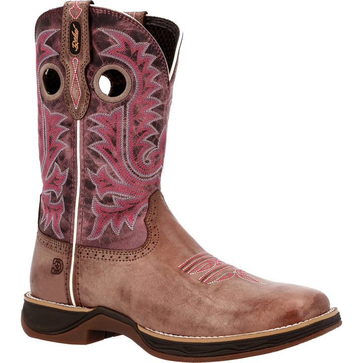 DURANGO LADY REBEL ULTRA LITE BURNISHED CHESTNUT/ROSE