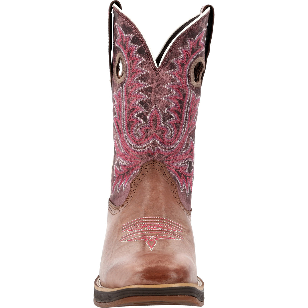 DURANGO LADY REBEL ULTRA LITE BURNISHED CHESTNUT/ROSE