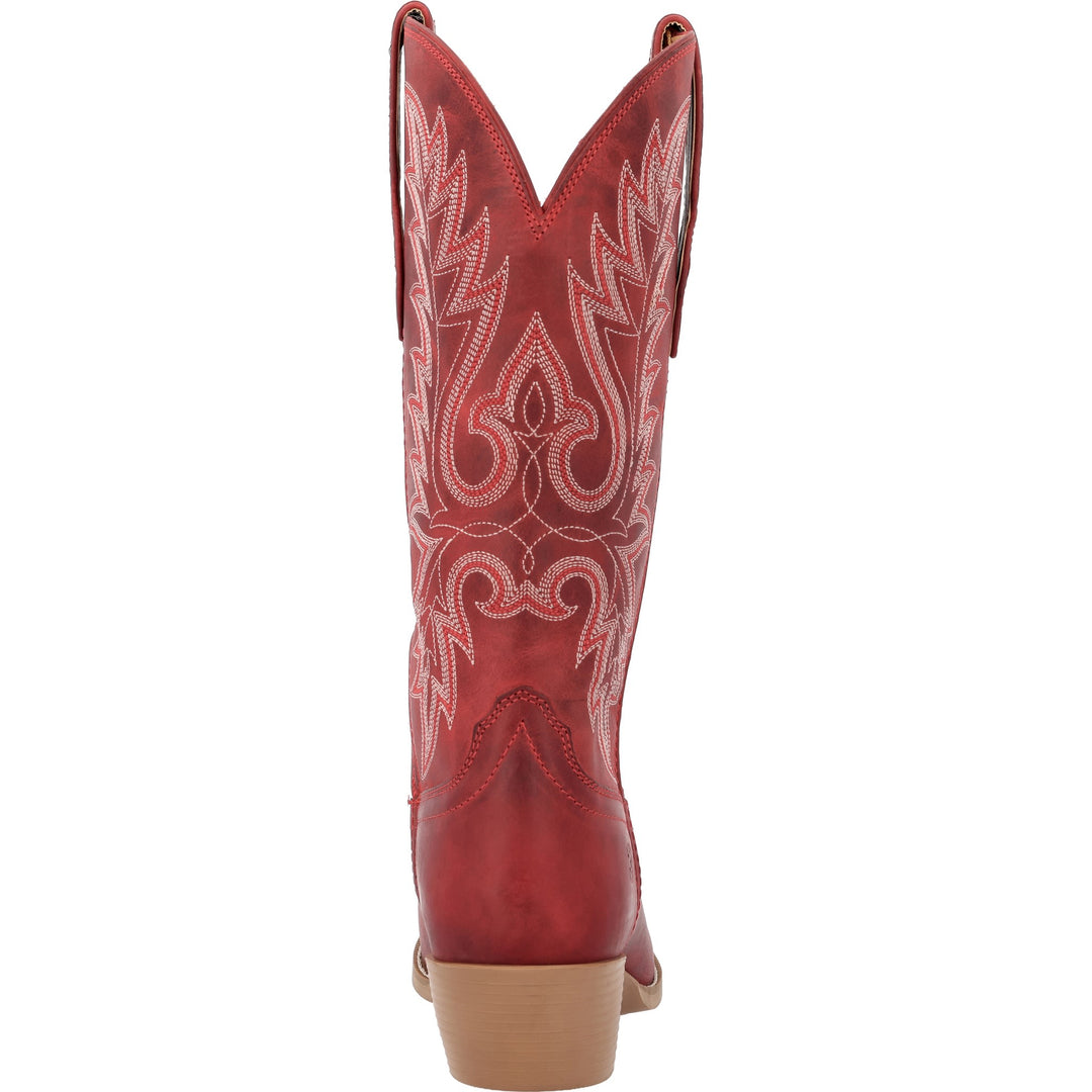DURANGO SHYLOH 13"  SNIP TOE RED