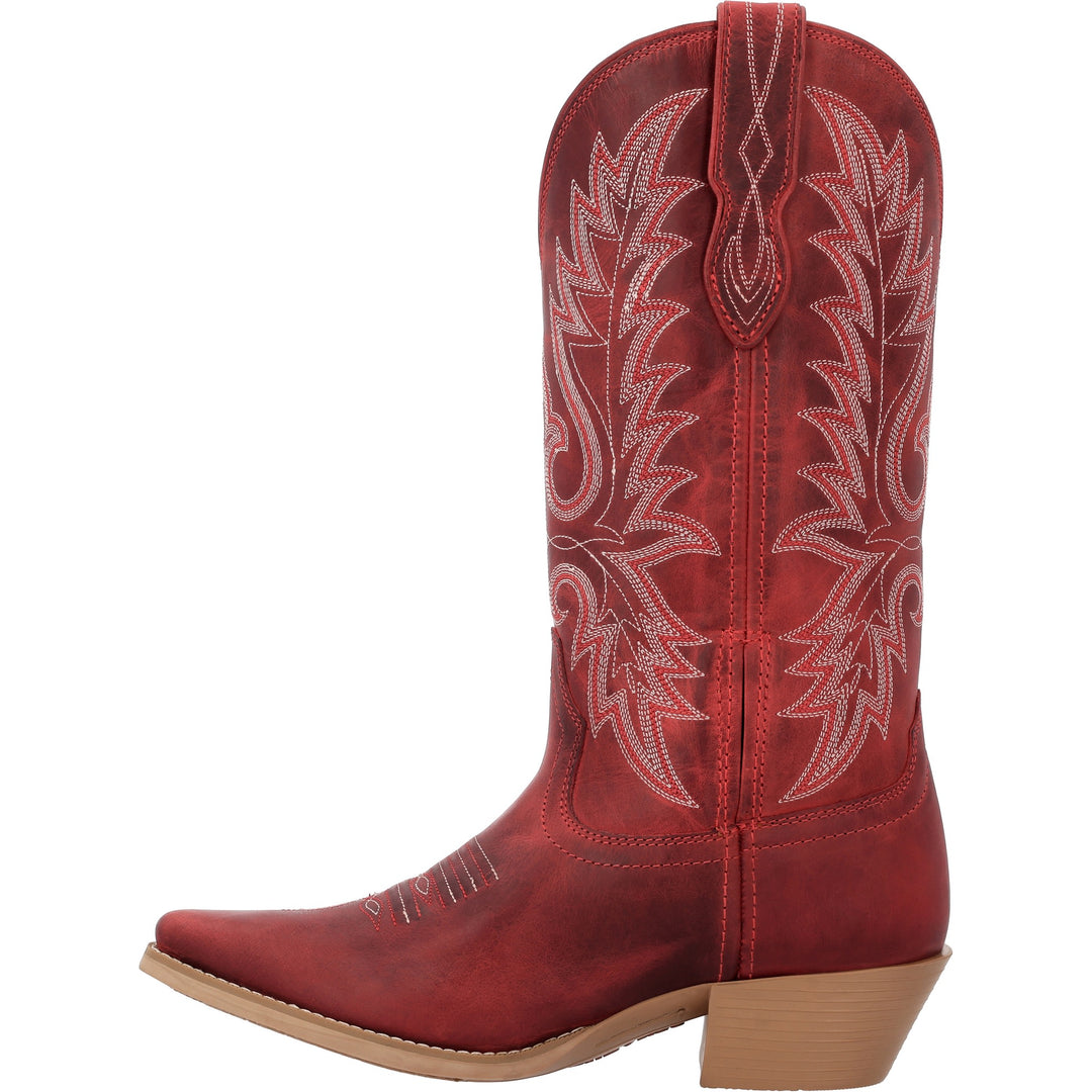 DURANGO SHYLOH 13"  SNIP TOE RED