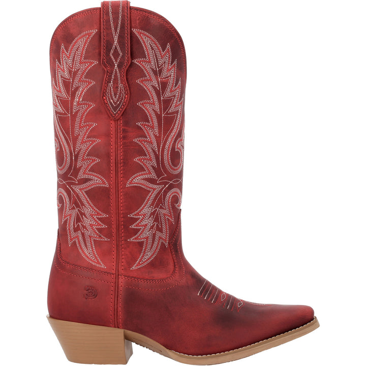 DURANGO SHYLOH 13"  SNIP TOE RED