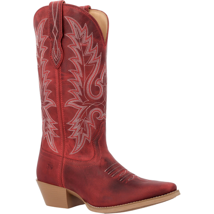 DURANGO SHYLOH 13"  SNIP TOE RED