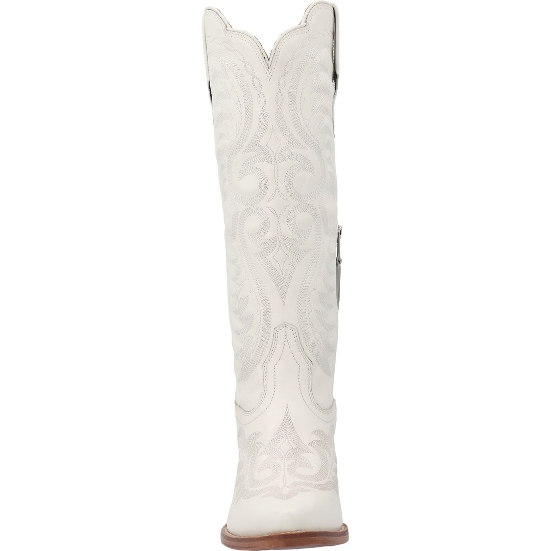 DURANGO CRUSH WOMEN'S 16" WESTERN FASHION BOOT PORCELAIN WHITE