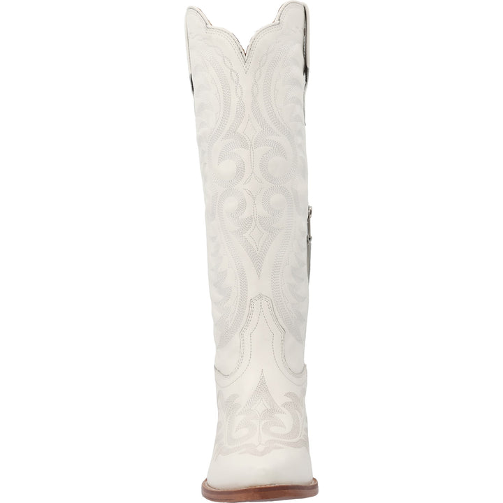 DURANGO CRUSH WOMEN'S 16" WESTERN FASHION BOOT PORCELAIN WHITE