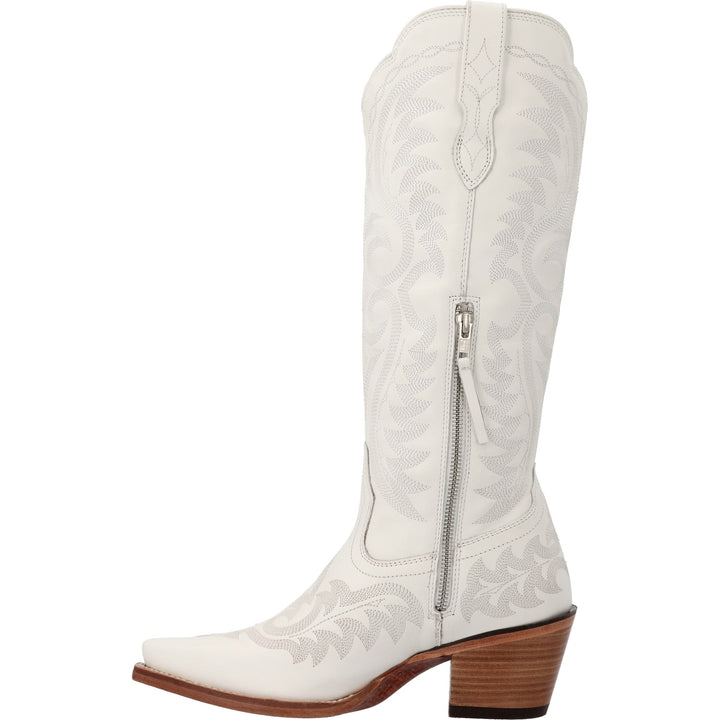 DURANGO CRUSH WOMEN'S 16" WESTERN FASHION BOOT PORCELAIN WHITE
