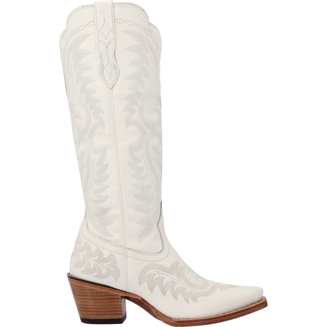 DURANGO CRUSH WOMEN'S 16" WESTERN FASHION BOOT PORCELAIN WHITE