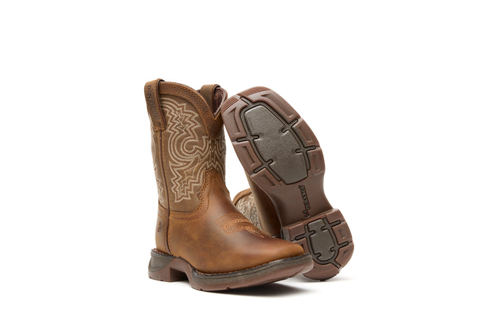 DURANGO KIDS LIL' REBEL LITTLE KID'S 8" WESTERN BOOT SABLE BROWN