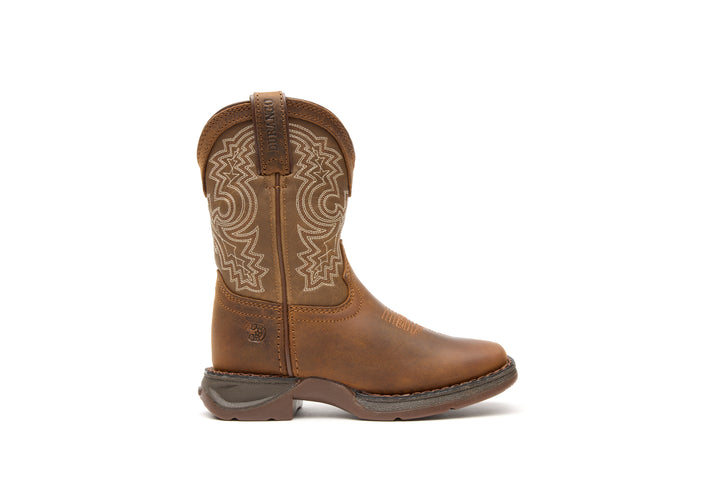 DURANGO KIDS LIL' REBEL LITTLE KID'S 8" WESTERN BOOT SABLE BROWN